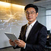 开云平台首席架构师个人形象肖像照片