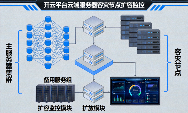 开云平台云端服务器架构容灾节点扩容监控