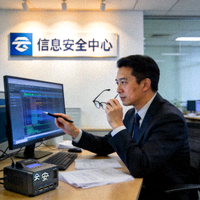 开云信息安全主管赵子恒工作照